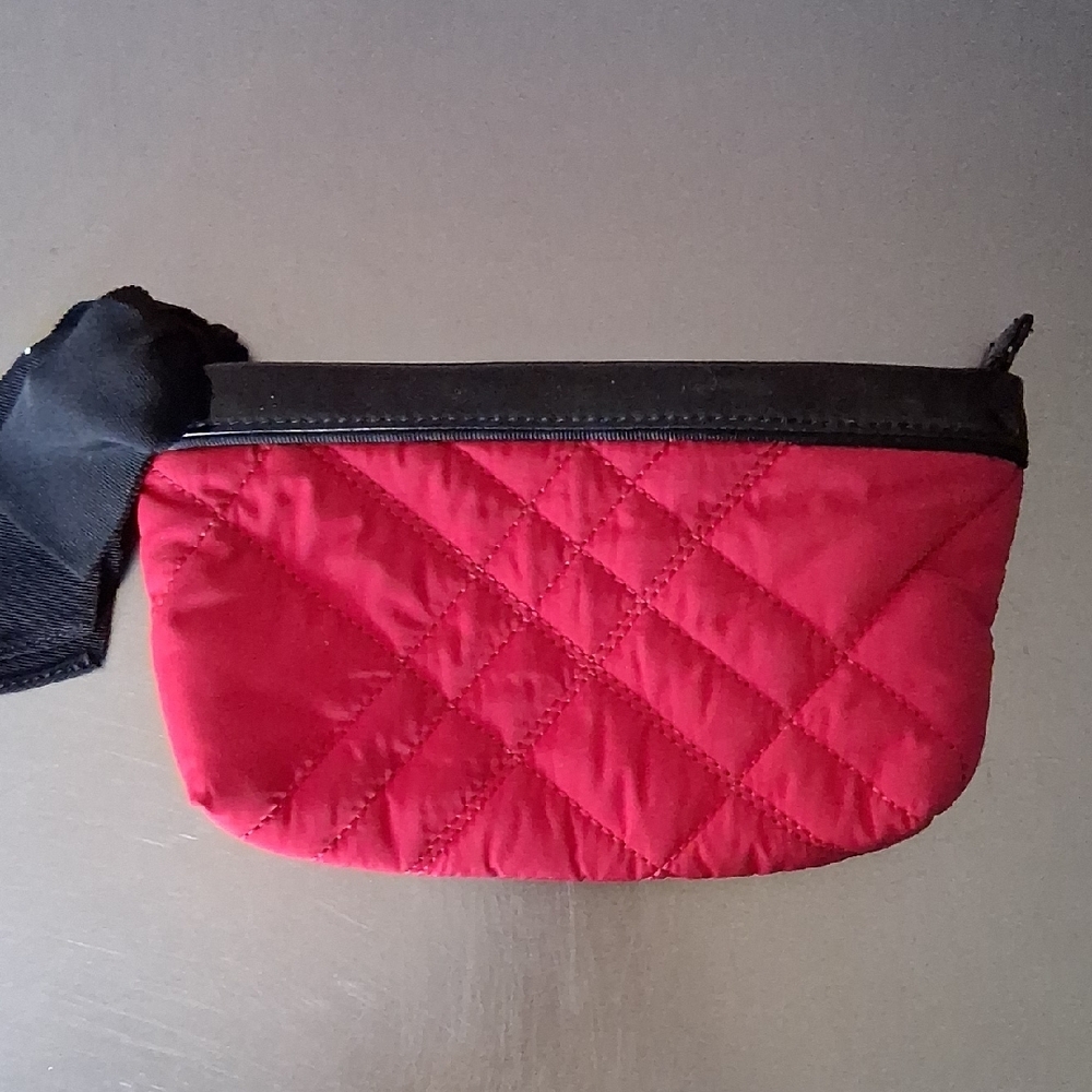 Talbots Black Patent Leather Clutch